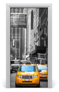 Fototapeta samoprzylepna DRZWI Taksówki Nowy Jork