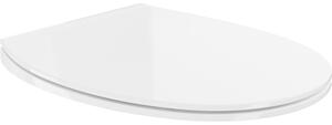 Mexen Egg deska wolnoopadająca slim, duroplast, biała połysk - 39243000