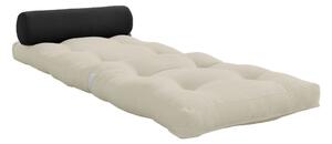Szarobeżowy materac futon 70x200 cm Wrap Beige/Dark Grey – Karup Design