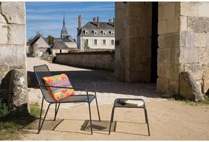 Zestaw 2 szarych krzeseł ogrodowych Ezeis Ambroise