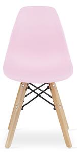 Krzesło dziecięce ZUBI różowe