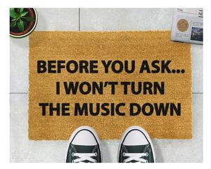 Wycieraczka Artsy Doormats Loud Music, 40x60 cm