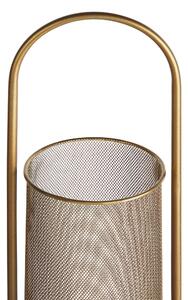Elegancki świecznik złoty metalowy 73 cm Bohol Beliani