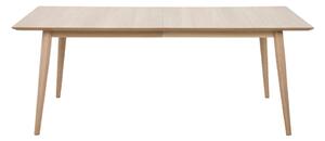 Rozkładany stół z konstrukcją z drewna dębowego Actona Century, 200x100 cm