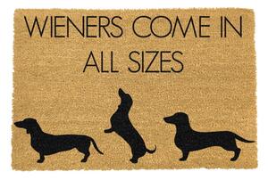 Wycieraczka Artsy Doormats Weiners Come In All Sizes, 40x60 cm