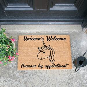Wycieraczka Artsy Doormats Unicorns Welcome, 40x60 cm