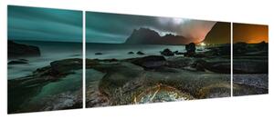 Obraz - Scena nocna (170x50 cm)