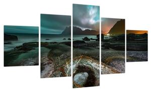 Obraz - Scena nocna (125x70 cm)
