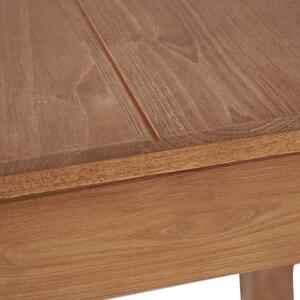 Stół z drewna tekowego Margos – brązowy