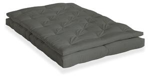 Ciemnoszara sofa rozkładana odpowiednia na zewnątrz Karup Design OUT™ Buckle Up Dark Grey