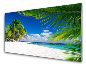 Obraz Szklany Tropikalna Plaża Morze Widok
