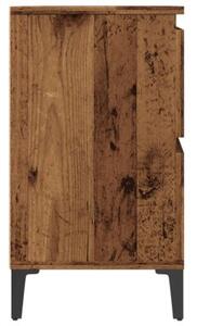 Szafka pod umywalkę, stare drewno, 80x33x60 cm