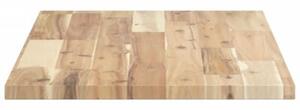 Półki ścienne, 4 szt., 100x40x2 cm, surowe lite drewno akacjowe