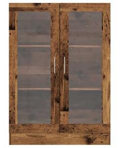 Szafka na książki, stare drewno, 82,5x30,5x115 cm