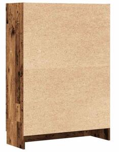 Szafka na książki, stare drewno, 82,5x30,5x115 cm
