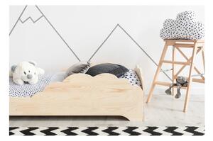 Łóżko dziecięce z drewna sosnowego Adeko BOX 9, 90x200 cm