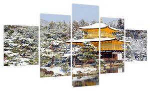 Obraz - Kinkakuji, Japonia (125x70 cm)