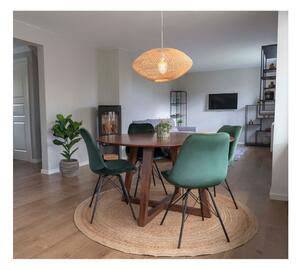 Komplet 2 ciemnozielonych krzeseł House Nordic Oslo