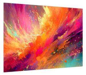 Obraz - Dynamiczna abstrakcja (70x50 cm)