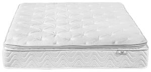 Materac kieszeniowy 180 x 200 cm memory foam średnio twardy Luxus Beliani