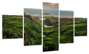 Obraz - Quiraing, Szkocja (125x70 cm)