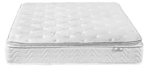 Materac kieszeniowy 140 x 200 cm memory foam średnio twardy Luxus Beliani