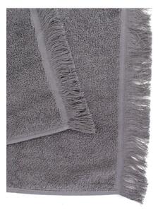 Zestaw 2 jasnoszarych ręczników kąpielowych ze 100% bawełny Bonami Selection, 70x140 cm