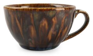 Brązowa porcelanowa filiżanka do cappuccino 200 ml Resto – BonBistro