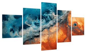 Obraz - Woda i ogień (125x70 cm)