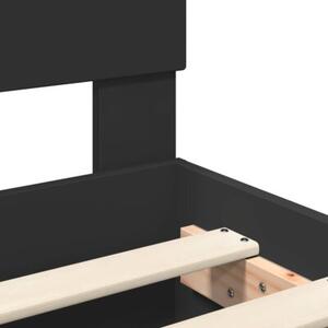 Nowoczesny stelaż do łóżka z regulowanym zagłówkiem i portem USB