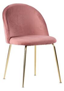 Zestaw 2 różowych krzeseł do jadalni House Nordic Geneve