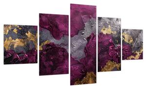 Obraz - Teksturowanie abstrakcji (125x70 cm)