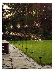 Ogrodowa lampa solarna LED z białymi diodami Star Trading Firework, wys. 100 cm