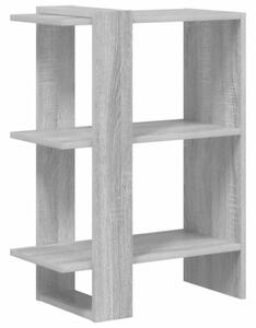 Półka na książki szary sonoma 52 x 25 x 71,5 cm