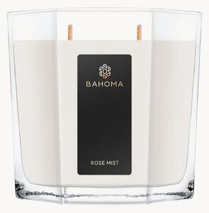 Ręcznie wykonana świeca zapachowa Rose Mist (pąk róży, mandarynka)