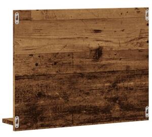 Szafka łazienkowa z lustrem, stare drewno, 60x10,5x45 cm
