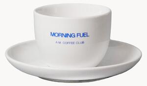 Filiżanka ze spodkiem z ceramiki Morning Fuel