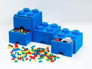 Niebieski pojemnik z szufladką LEGO®, 31x16 cm
