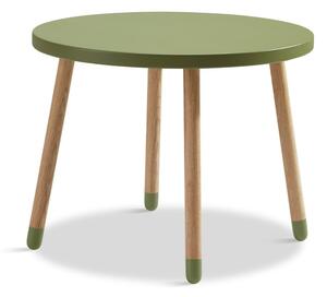 Zielony stolik Flexa Dots, ø 60 cm