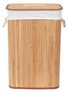 Naturalny bambusowy kosz na pranie 78 l Bamboo – Compactor