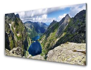 Obraz Szklany Góry Dolina Jeziora Szczyty