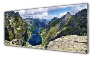 Obraz Szklany Góry Dolina Jeziora Szczyty