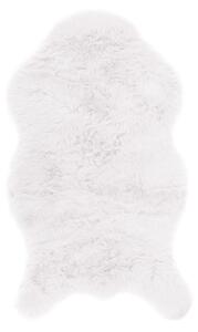 Biała sztuczna skóra Tiseco Home Studio Sheepskin, 80x150 cm
