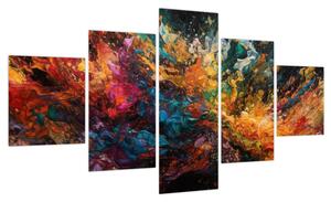 Obraz - Abstrakcja kolorów II. (125x70 cm)