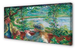 Obraz na płótnie Nad wodą - Pierre Auguste Renoir