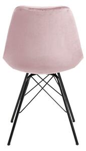 Czarne/różowe krzesło Eris – Actona