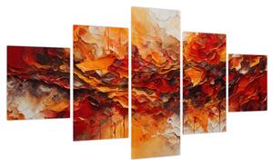 Obraz - Abstrakcja (125x70 cm)