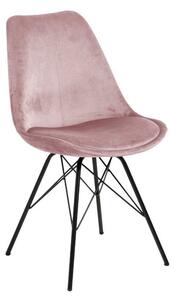 Różowe krzesło do jadalni Actona Eris