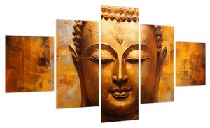 Obraz - Budda, obraz olejny (125x70 cm)