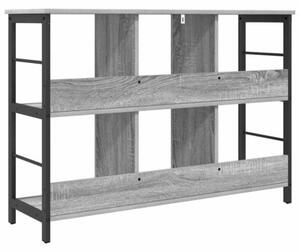 Półka na książki szary sonoma 102 x 32 x 72,5 cm